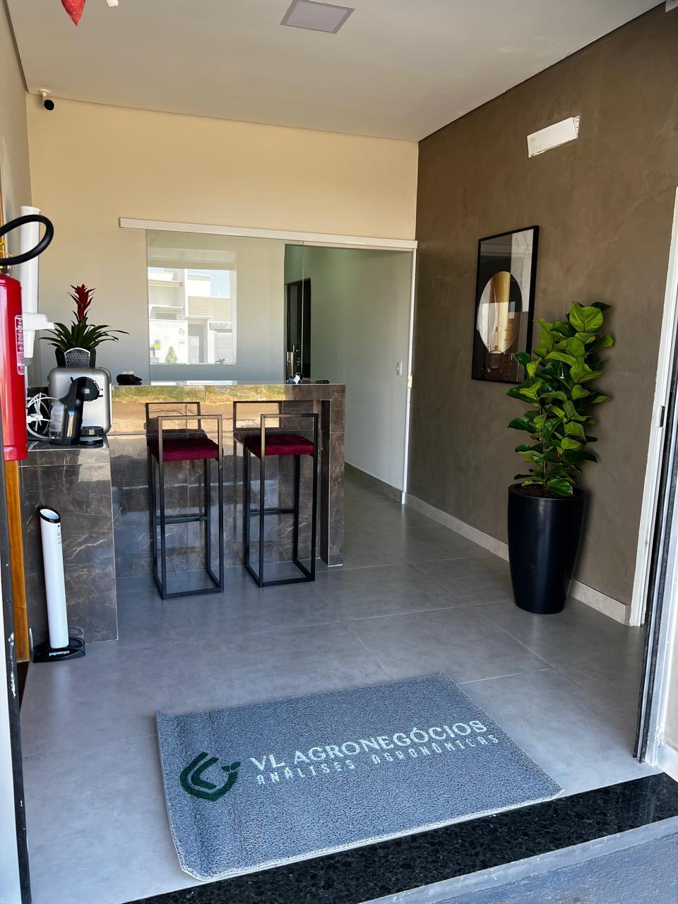 Recepção do laboratório